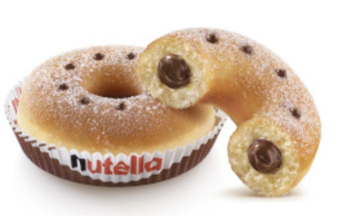 Se il donut fosse… alla Nutella?